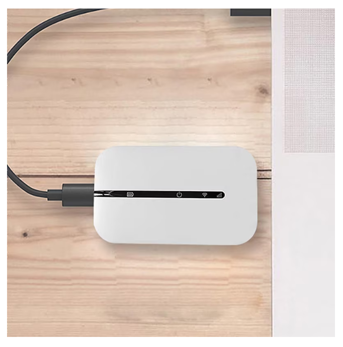 Portable 4G/5G Wi-Fi Router with SIM Card Slot Supports Multiple Devices