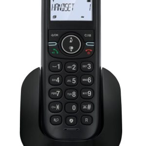 Qualitel DECT Cordless Telephone - Single Handset - Not a Simcard Telephone
