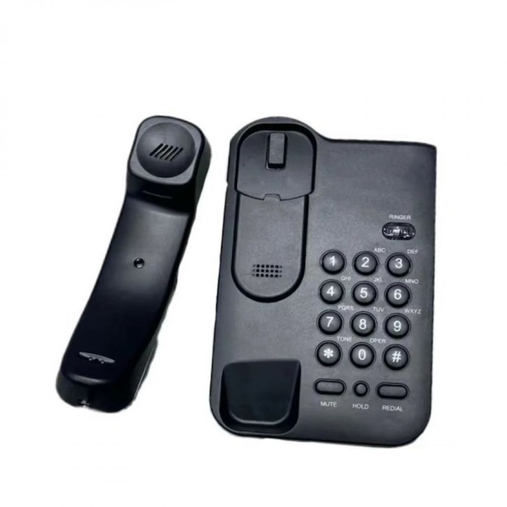 Wired Desktop Wall Mount Corded Telephone English Extension Phone