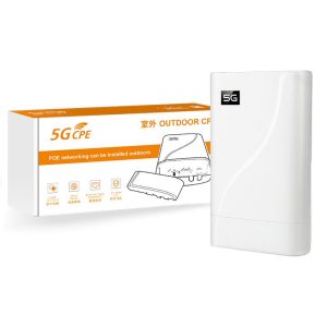 XRK-5G CPE Outdoor Router With SIM Card WiFi 6 Dual Band 2.4G & 5G 600Mbps